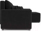 Миниатюра изображения товара Диван угловой Mebel-Ars Каскад правый (велюр черный НВ-178 17)
