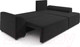 Миниатюра изображения товара Диван угловой Mebel-Ars Каскад правый (велюр черный НВ-178 17)
