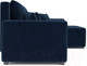 Миниатюра изображения товара Диван угловой Mebel-Ars Каскад правый (темно-синий/Luna 034)