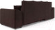 Миниатюра изображения товара Диван угловой Mebel-Ars Каскад левый (велюр шоколад HB-178 16)