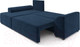 Миниатюра изображения товара Диван угловой Mebel-Ars Каскад левый (темно-синий/Luna 034)