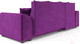 Миниатюра изображения товара Диван угловой Mebel-Ars Каскад левый (фиолетовый)