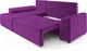 Миниатюра изображения товара Диван угловой Mebel-Ars Каскад левый (фиолетовый)