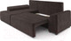 Миниатюра изображения товара Диван угловой Mebel-Ars Каскад левый (кордрой коричневый)