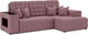 Миниатюра изображения товара Диван угловой Mebel-Ars Мадрид правый (велюр пудра НВ-178 18)