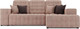 Миниатюра изображения товара Диван угловой Mebel-Ars Мадрид правый (кордрой бежевый)