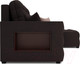 Миниатюра изображения товара Диван угловой Mebel-Ars Мадрид правый (кордрой коричневый)