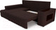 Миниатюра изображения товара Диван угловой Mebel-Ars Мадрид левый (велюр шоколад НВ-178 16)
