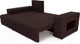 Миниатюра изображения товара Диван угловой Mebel-Ars Мадрид левый (велюр шоколад НВ-178 16)