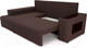 Миниатюра изображения товара Диван угловой Mebel-Ars Мадрид левый (велюр молочный шоколад НВ-178 13)