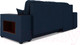 Миниатюра изображения товара Диван угловой Mebel-Ars Мадрид левый (темно-синий/Luna 034)