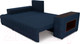 Миниатюра изображения товара Диван угловой Mebel-Ars Мадрид левый (темно-синий/Luna 034)