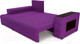 Миниатюра изображения товара Диван угловой Mebel-Ars Мадрид левый (фиолетовый)
