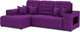 Миниатюра изображения товара Диван угловой Mebel-Ars Мадрид левый (фиолетовый)
