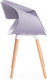 Миниатюра изображения товара Стул Tetchair Qxx (серый/натуральный)