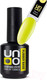 Миниатюра изображения товара База для гель-лака Uno Color Neon Rubber Base Neon Yellow (12г)