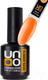 Миниатюра изображения товара База для гель-лака Uno Rubber Color Base Gel Neon Orange (12г)