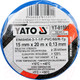 Миниатюра изображения товара Изолента Yato YT-81591 (синий)