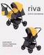 Миниатюра изображения товара Детская универсальная коляска Rant Basic Riva 2 в 1 / PW 01 (желтый)