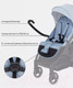 Миниатюра изображения товара Детская прогулочная коляска MOWbaby Smart 2023 / MB101 (Blue)