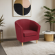 Миниатюра изображения товара Кресло мягкое Mio Tesoro Тунне (бордовый)