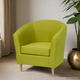 Миниатюра изображения товара Кресло мягкое Mio Tesoro Тунне (лайм)