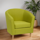 Миниатюра изображения товара Кресло мягкое Mio Tesoro Тунне (лайм)