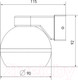 Миниатюра изображения товара Бра Elektrostandard Cosmo / MRL 1026 (белый)