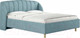 Миниатюра изображения товара Каркас кровати Сонум Valencia 160x200 (замша голубой)