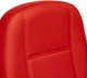 Миниатюра изображения товара Кресло офисное Tetchair СН747 кожзам (красный)