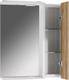 Миниатюра изображения товара Шкаф с зеркалом для ванной Домино Uno 60 (дуб вотан, левый/правый)