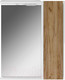 Миниатюра изображения товара Шкаф с зеркалом для ванной Домино Uno 60 (дуб вотан, левый/правый)