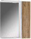 Миниатюра изображения товара Шкаф с зеркалом для ванной Домино Uno 60 (дуб вотан, левый/правый)