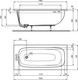 Миниатюра изображения товара Ванна акриловая Ideal Standard I.Life / T475701