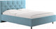 Миниатюра изображения товара Каркас кровати Сонум Bari 90x200 (рогожка голубой)