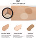 Миниатюра изображения товара Консилер The Saem Cover Perfection Triple Pot Concealer тон 02 Contour Beige