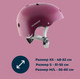 Миниатюра изображения товара Защитный шлем Hudora Skaterhelm / 84128 (р-р 51-55, розовый)
