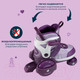 Миниатюра изображения товара Роликовые коньки Hudora Rollschuh My First Quad / 22061 (р-р 26-29, Lavender)