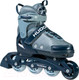 Миниатюра изображения товара Роликовые коньки Hudora Inline Skates Leon 2.0 Ocean Gr / 28248 (р-р 33-36, серый)