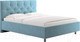 Миниатюра изображения товара Каркас кровати Сонум Bari 180x200 (рогожка голубой)