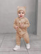 Миниатюра изображения товара Комплект одежды для малышей Amarobaby Fashion / AB-OD21-FS5001/03-74 (бежевый, р.74)