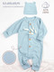Миниатюра изображения товара Комплект одежды для малышей Amarobaby Fashion / AB-OD21-FS5001/19-68 (голубой, р.68)