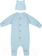 Миниатюра изображения товара Комплект одежды для малышей Amarobaby Fashion / AB-OD21-FS5001/19-74 (голубой, р.74)