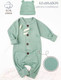 Миниатюра изображения товара Комплект одежды для малышей Amarobaby Fashion / AB-OD21-FS5001/13-74 (зеленый, р.74)