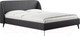 Миниатюра изображения товара Каркас кровати Сонум Rosa 160x200 (рогожка графит)
