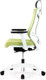 Миниатюра изображения товара Кресло офисное Chair Meister Nature II Slider 3D с подлокотниками (каркас белый/ткань зеленая)