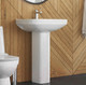 Миниатюра изображения товара Умывальник Sanita Luxe Next WB.PD/Next/60-C/WHT.G/S1