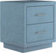 Миниатюра изображения товара Прикроватная тумба Сонум Модерн 47-41 (замша голубой)