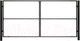 Миниатюра изображения товара Каркас для ворот Белзабор 3x1.7м