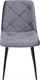Миниатюра изображения товара Стул AksHome Gill (темно-серый велюр/черный)